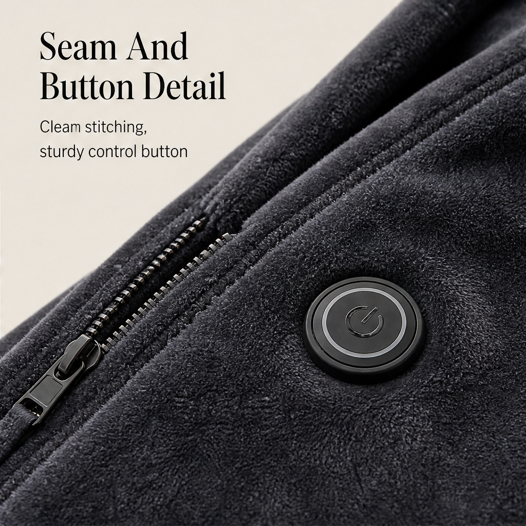 Hearthwick – 9-Zone USB Heated Flannel Shawl Blanket + 50% OFF