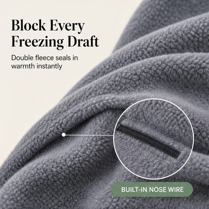 Cragfold – Windproof Fleece 3-in-1 Balaclava for Skiing & Cycling + 50% OFF