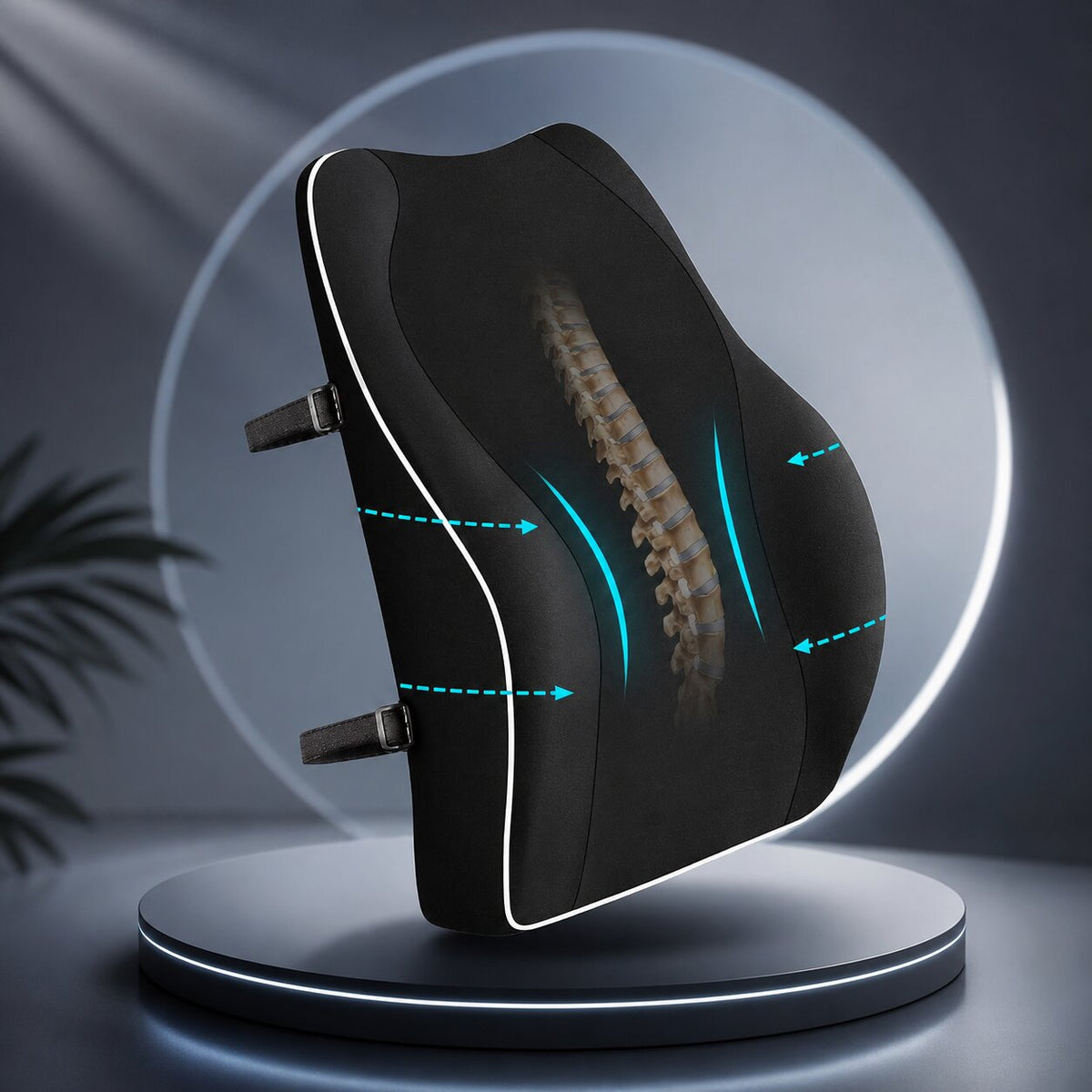 LumbarSoft™ | Ergonomic Lumbar Pillow for Back Support