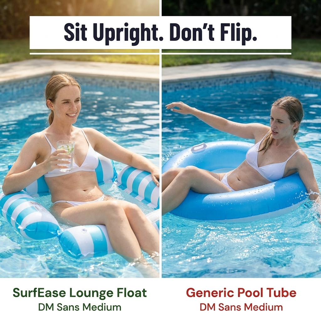 SurfEase™ Lounge Pool Float