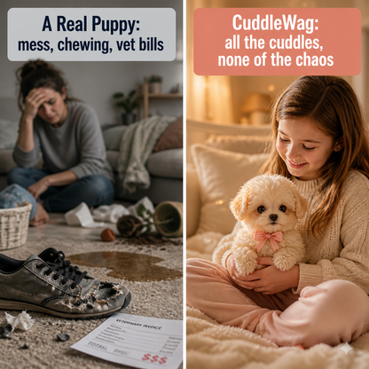 CuddleWag™ Interactive Robot Puppy