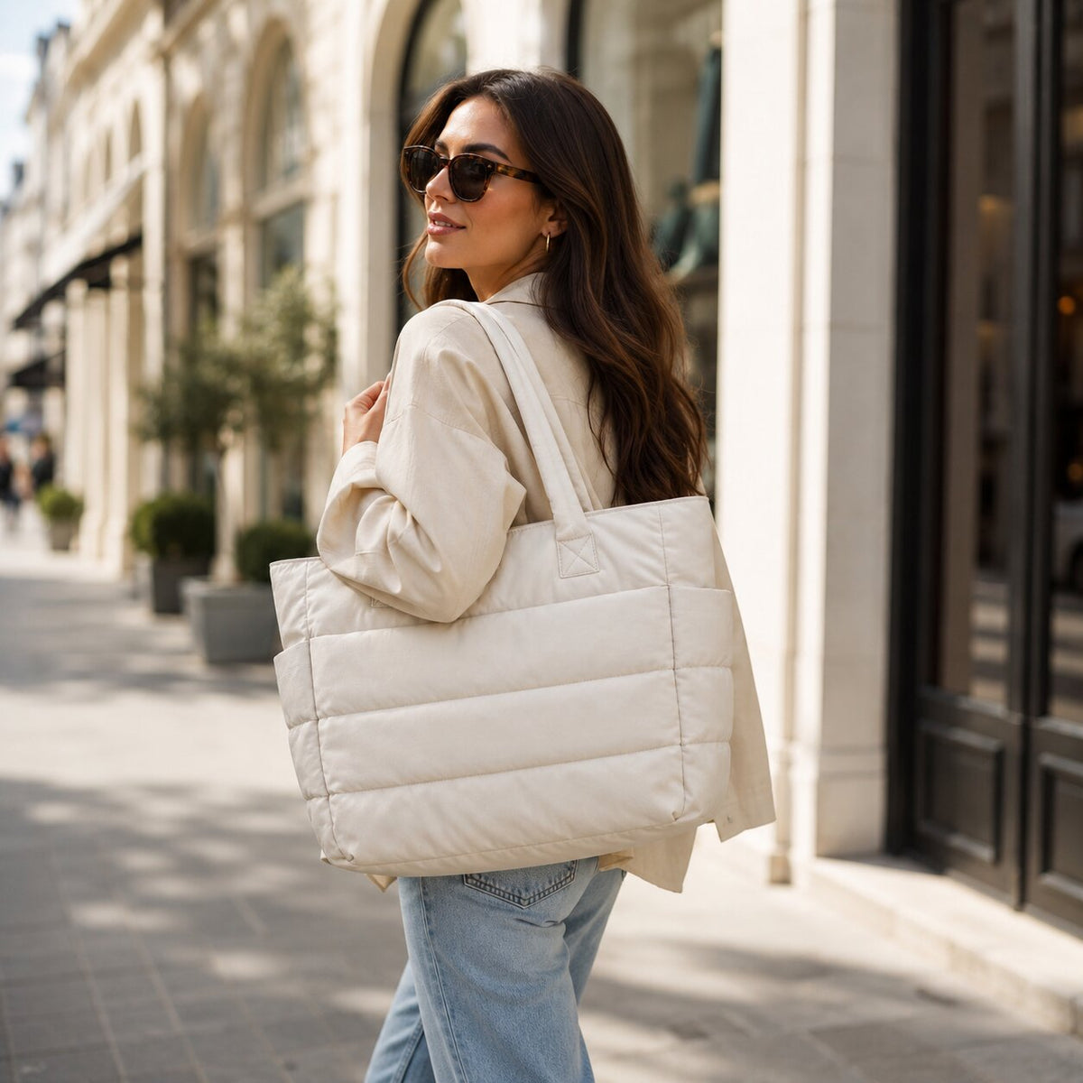 PuffCarry™ | Puffer Handbag for Women, Quilted