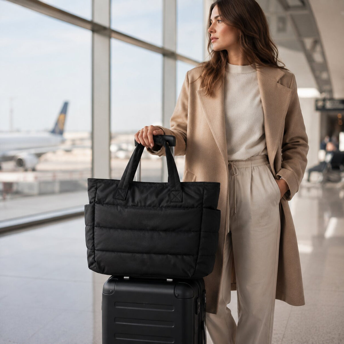 PuffCarry™ | Puffer Handbag for Women, Quilted