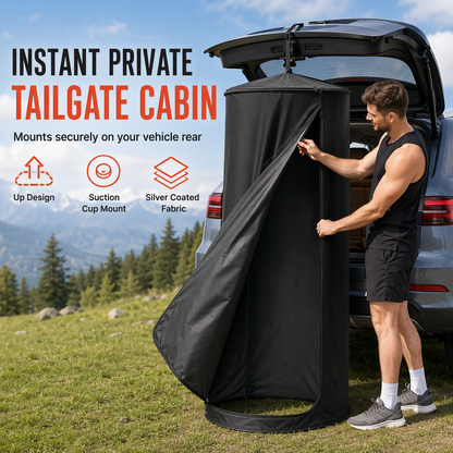 CampVeyra – Tailgate Privacy Shower Tent