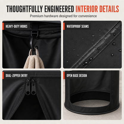 CampVeyra – Tailgate Privacy Shower Tent