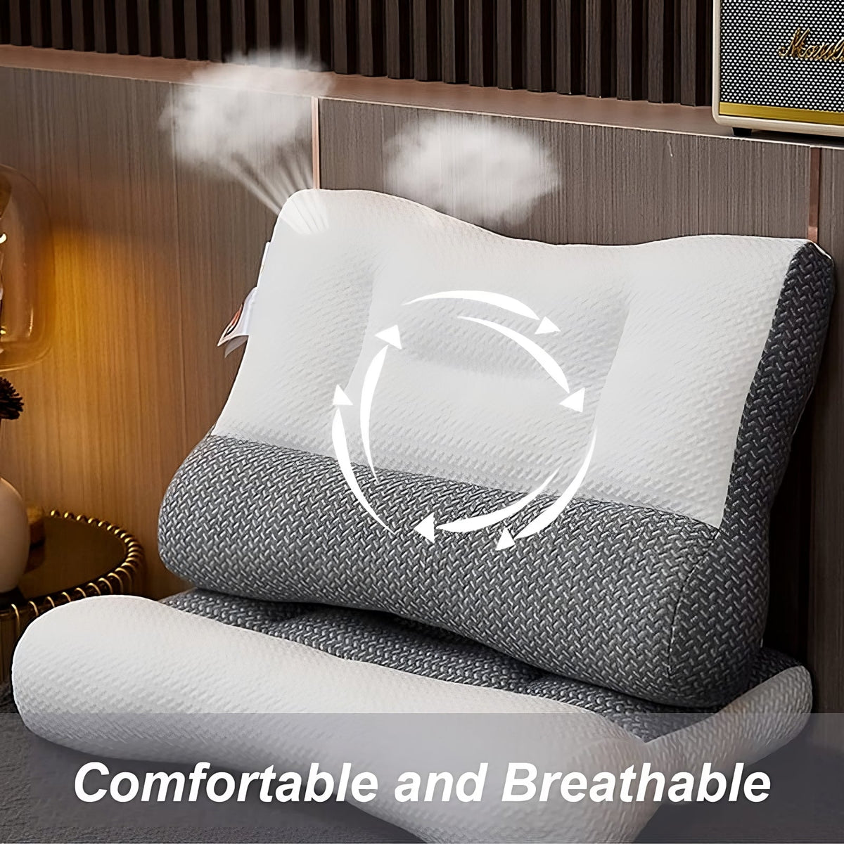 Super Ergonomic Pillow - Protect Your Neck and Spine