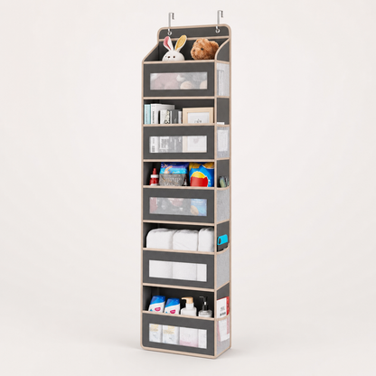 Shelfast – 5-Tier Reinforced Base Hanging Door Organizer