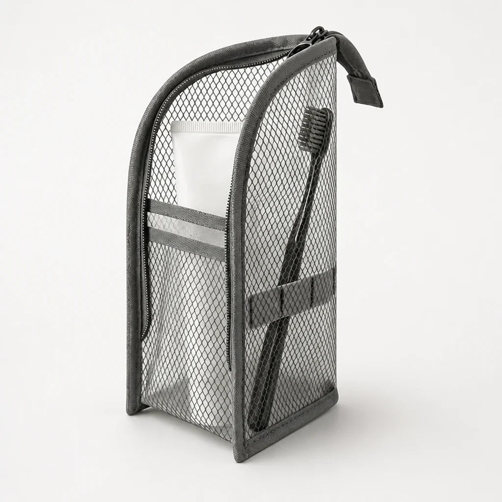 Openstay – Foldable Mesh Travel Toiletry Organizer