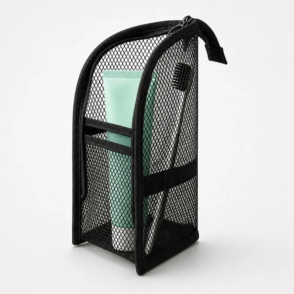 Openstay – Foldable Mesh Travel Toiletry Organizer